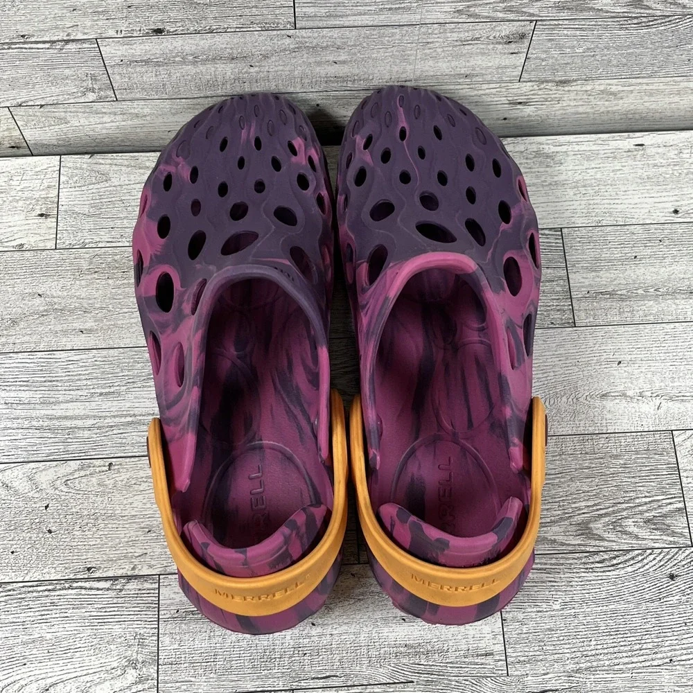 Merrell Hydro Moc Water Shoes Purple Pink Orange Kids Size‎ 6